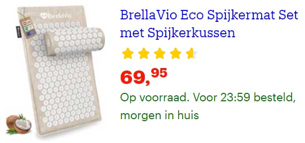 Perfecte startset spijkermat